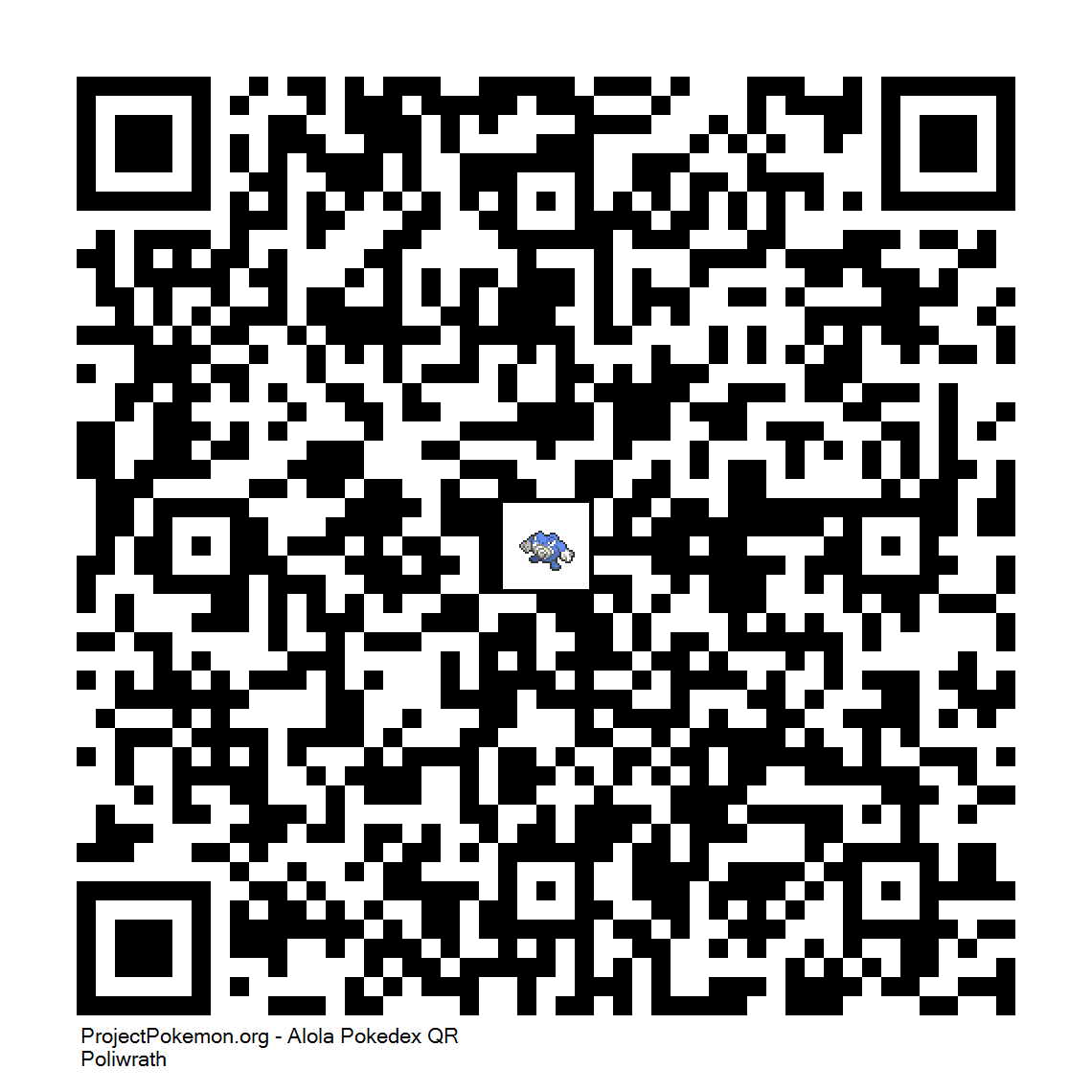 Cdigo QR de Poliwrath